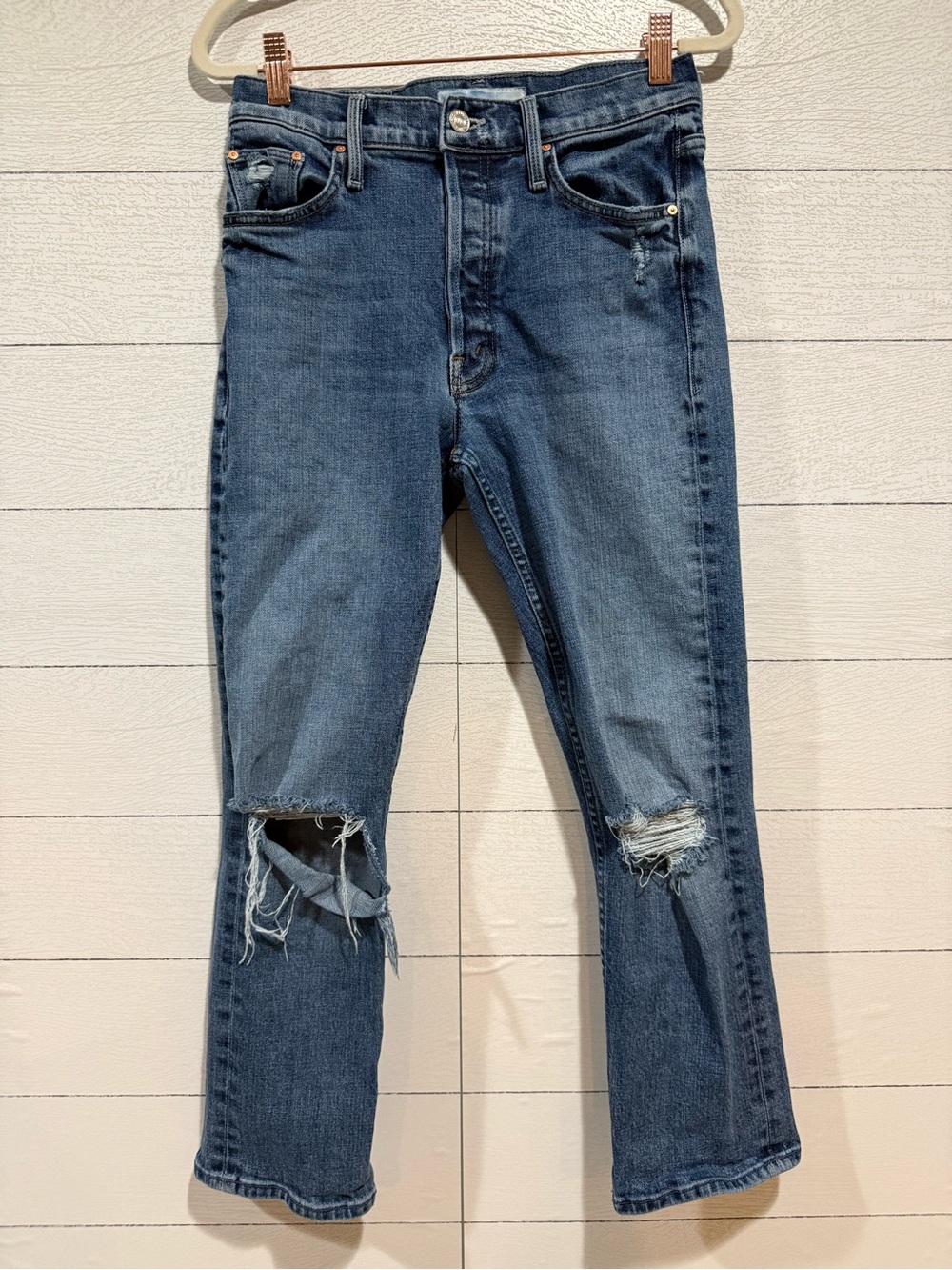 Mother The Tomcat Distressed Jeans Size 26